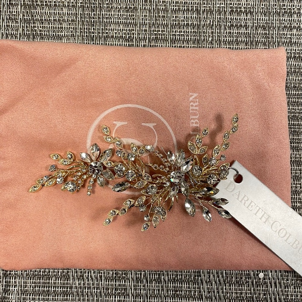 Dareth Colburn Portia Crystal Hair Clip